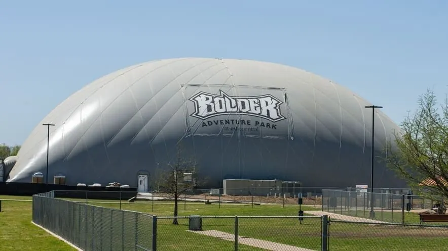 The Bolder Adventure Park dome at Epic Central